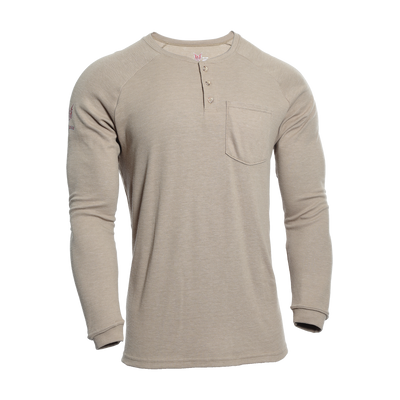 DRIFIRE Helix FR Long Sleeve Henley - TEE-HX -HN