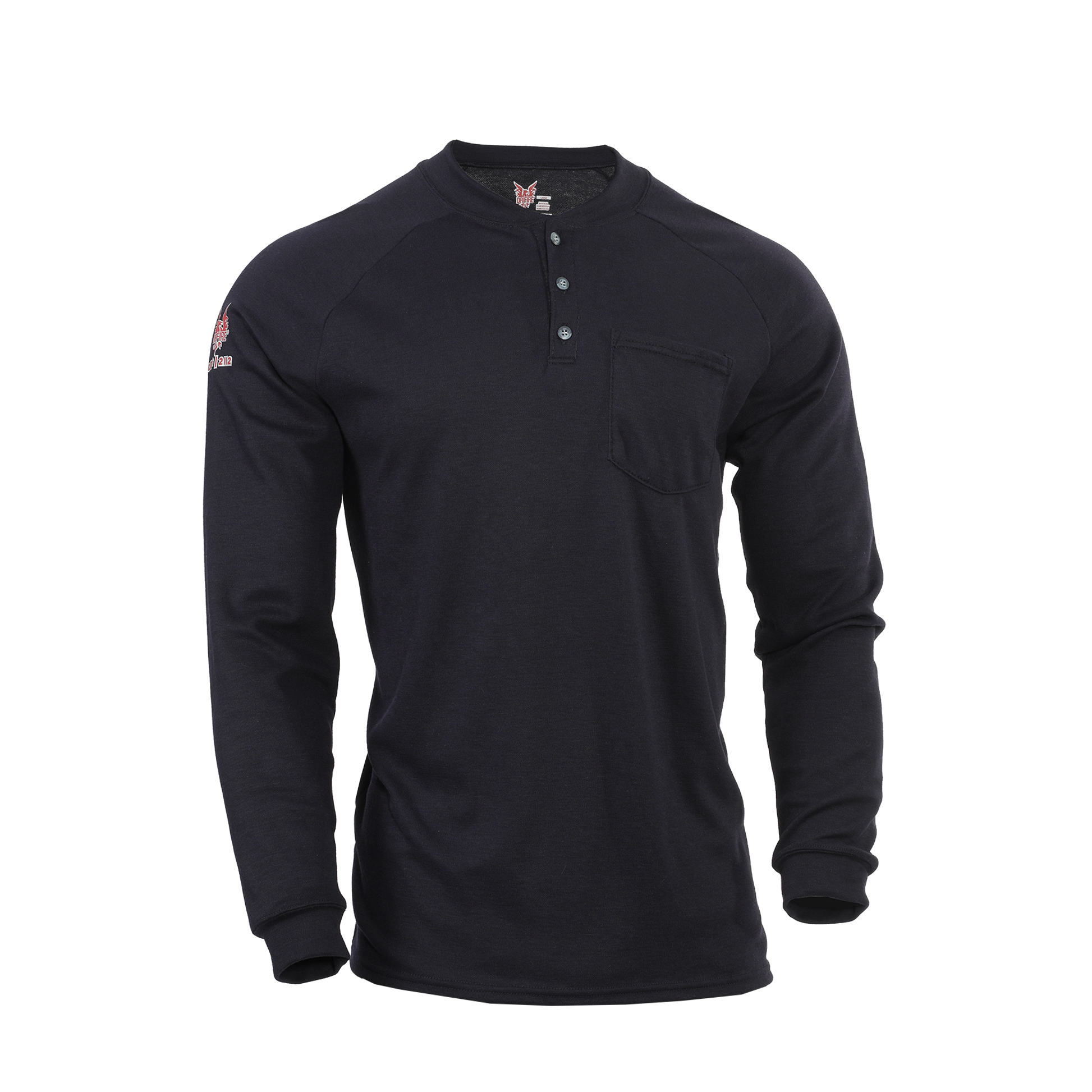 DRIFIRE Helix FR Long Sleeve Henley - TEE-HX -HN