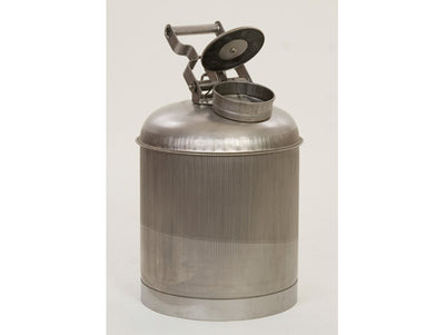 Justrite Disposal Safety Can - Stainless Steel - 5 Gallon - Flame Arrester - 1325