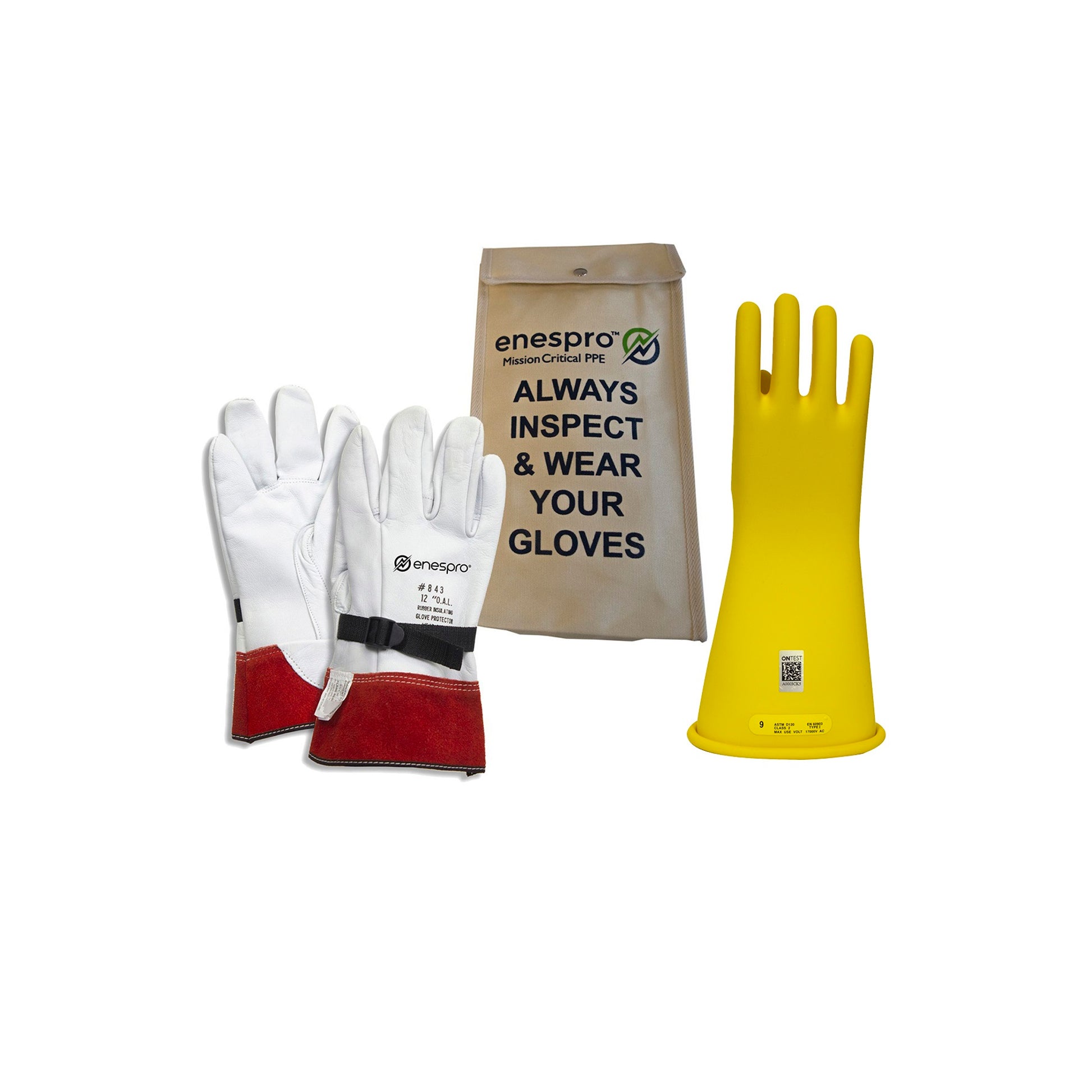 Enespro Class 2 Voltage 14" Glove Kit - KITGC2