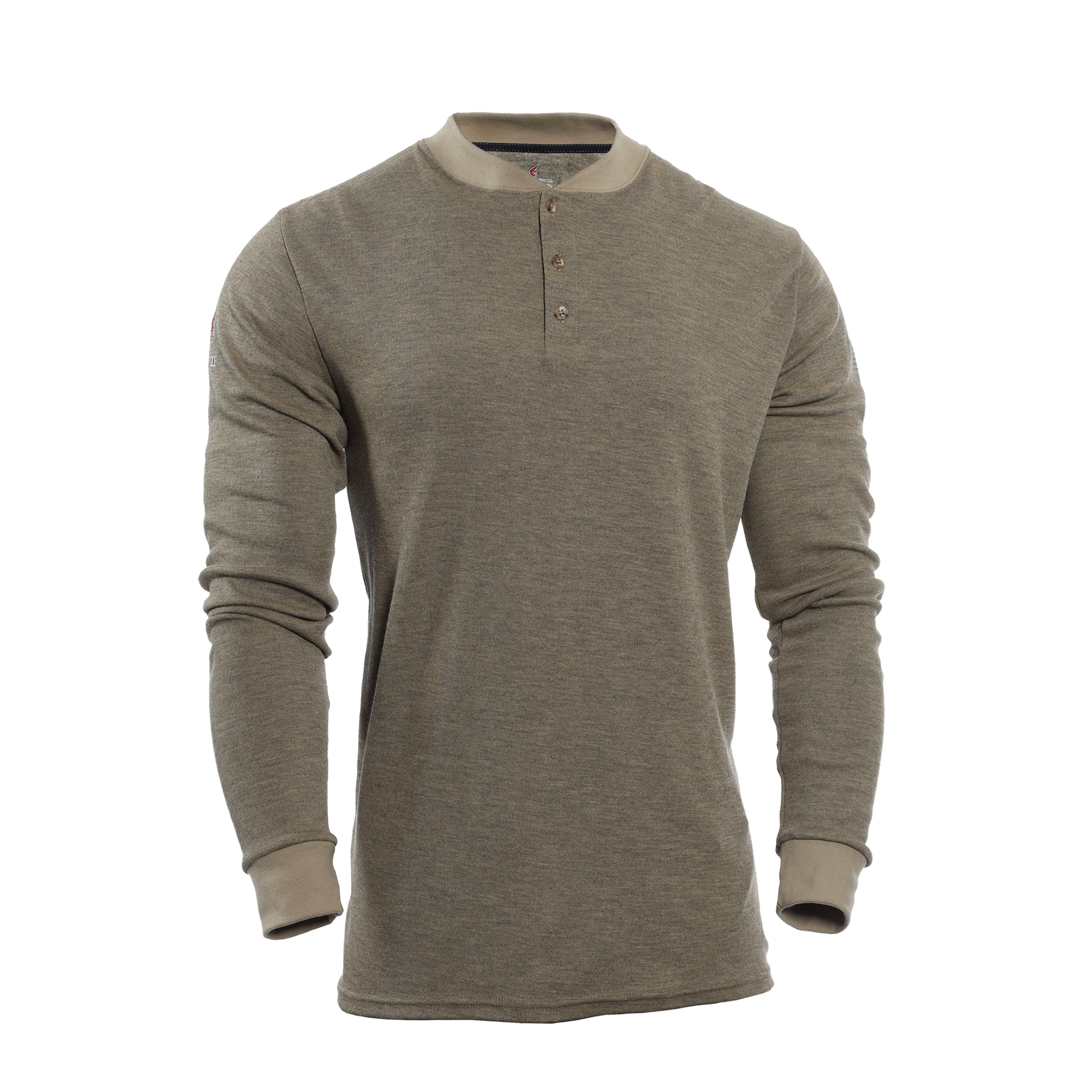 DRIFIRE TECGEN FR Long Sleeve Henley - C541N BSLS