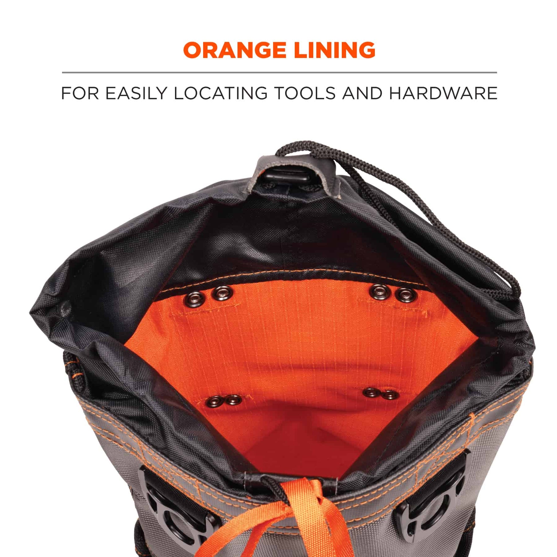 Ergodyne Arsenal 5926 Topped Bolt Bag Tool Pouch - Short, Polyester