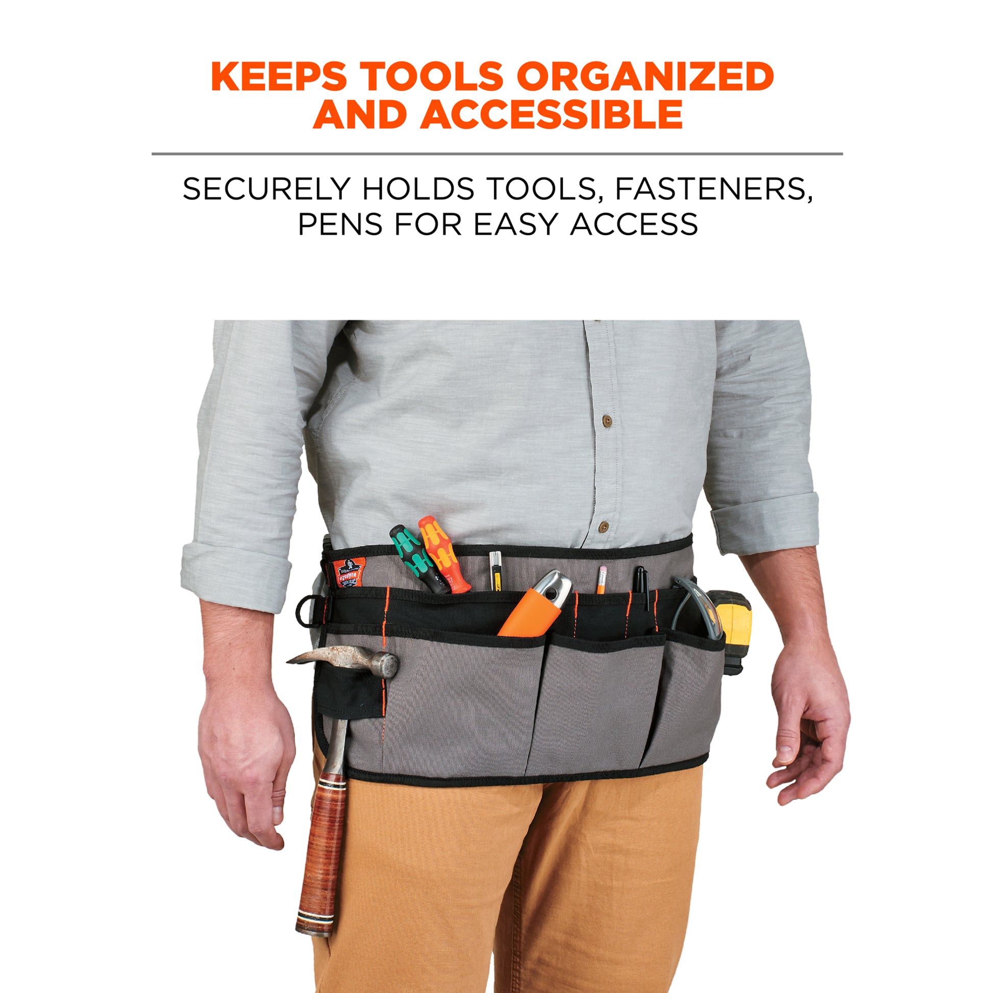 Ergodyne Arsenal 5707 Canvas Waist Apron