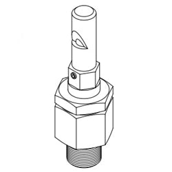 Air Systems Pneumatic Low Pressure Alarm Whistle Base Alarm Set 500 PSI AC-PA25