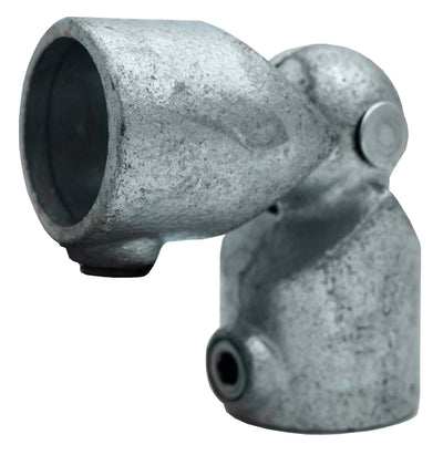 Tie Down Zip Rail Pipe Fitting, Swivel Elbow - 13702