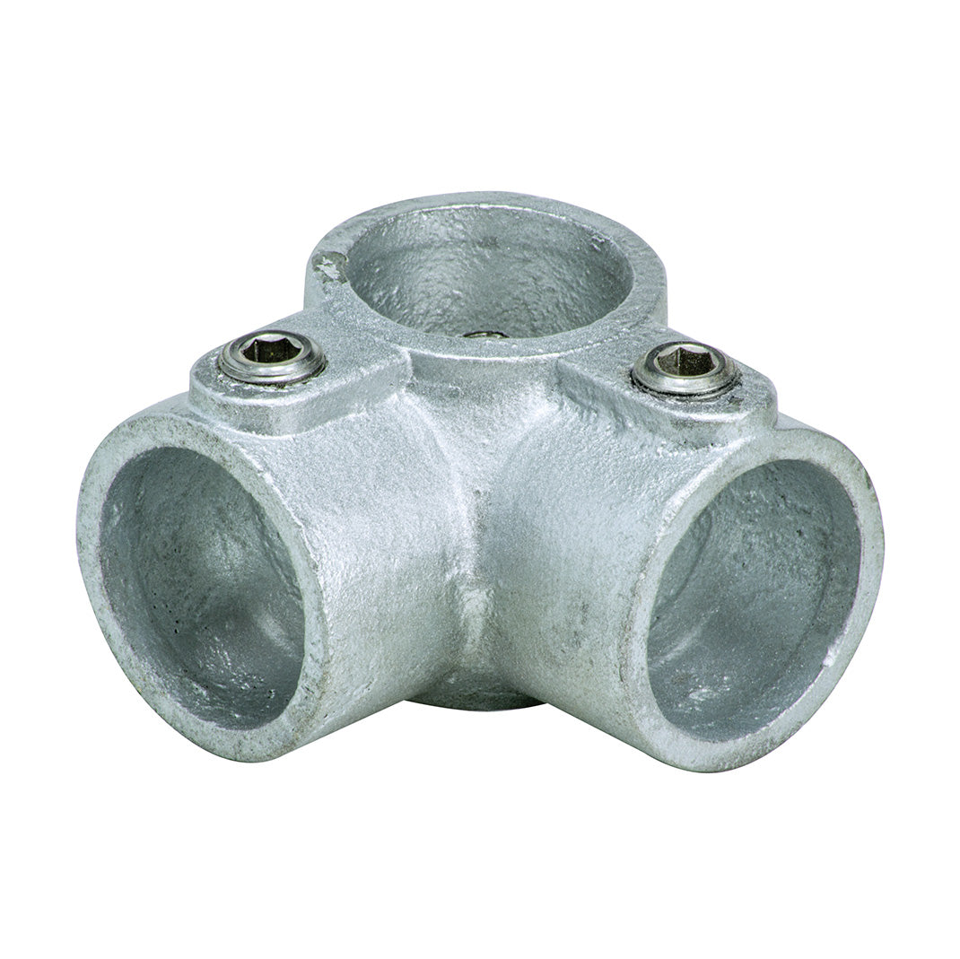 Tie Down Zip Rail Pipe Fitting, Side Outlet Tee - 13703