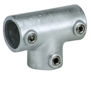 Tie Down Zip Rail Pipe Fitting, Three Socket Tee - 13707