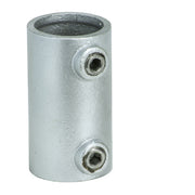 Tie Down Zip Rail Pipe Fitting, Straight Coupling - 13708