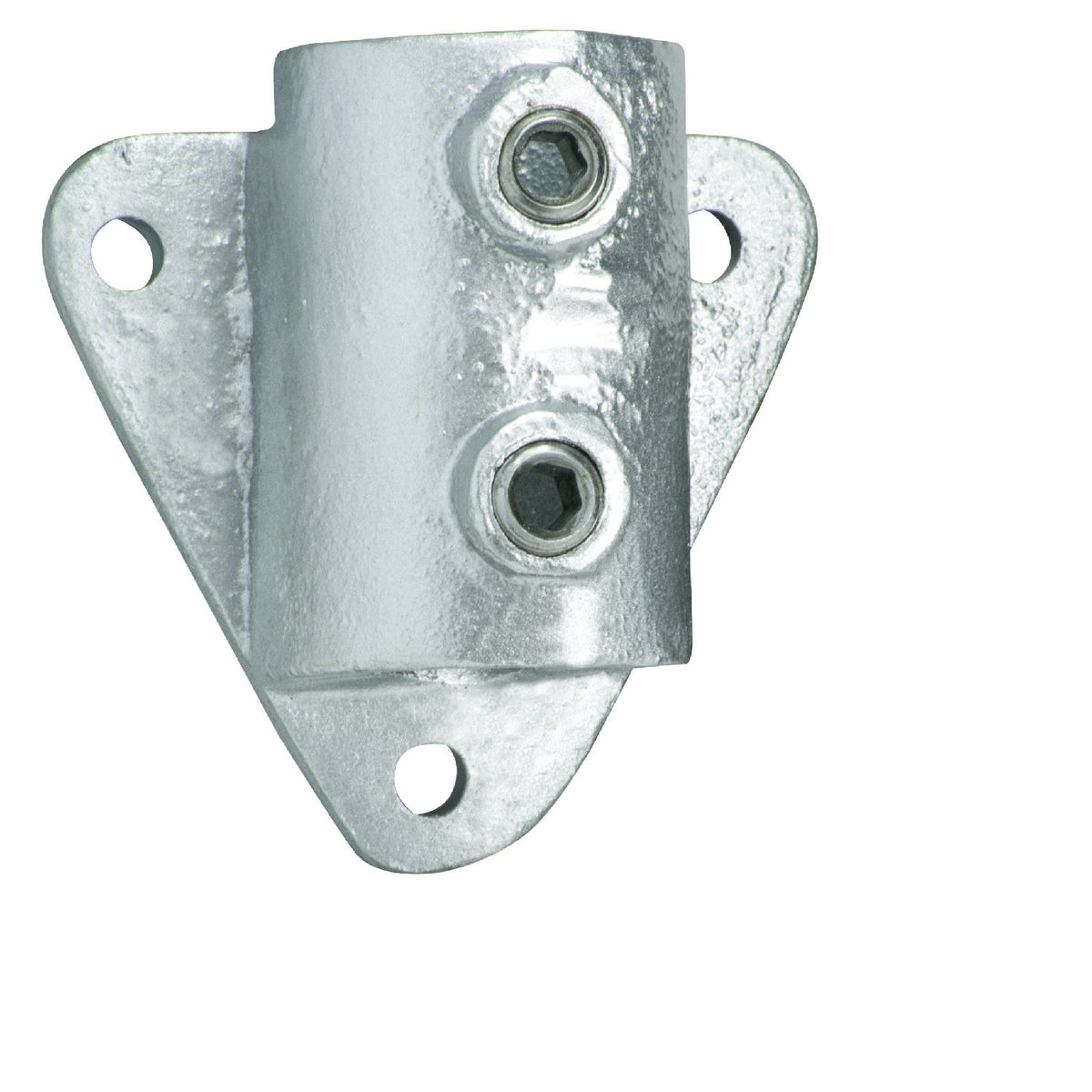 Tie Down Zip Rail Pipe Fitting, Wall Flange - 13710