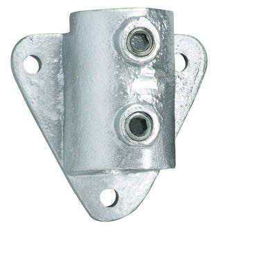 Tie Down Zip Rail Pipe Fitting, Wall Flange - 13710