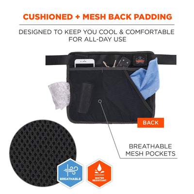 Ergodyne Arsenal 5715 Cleaning Apron Pouch with Pockets