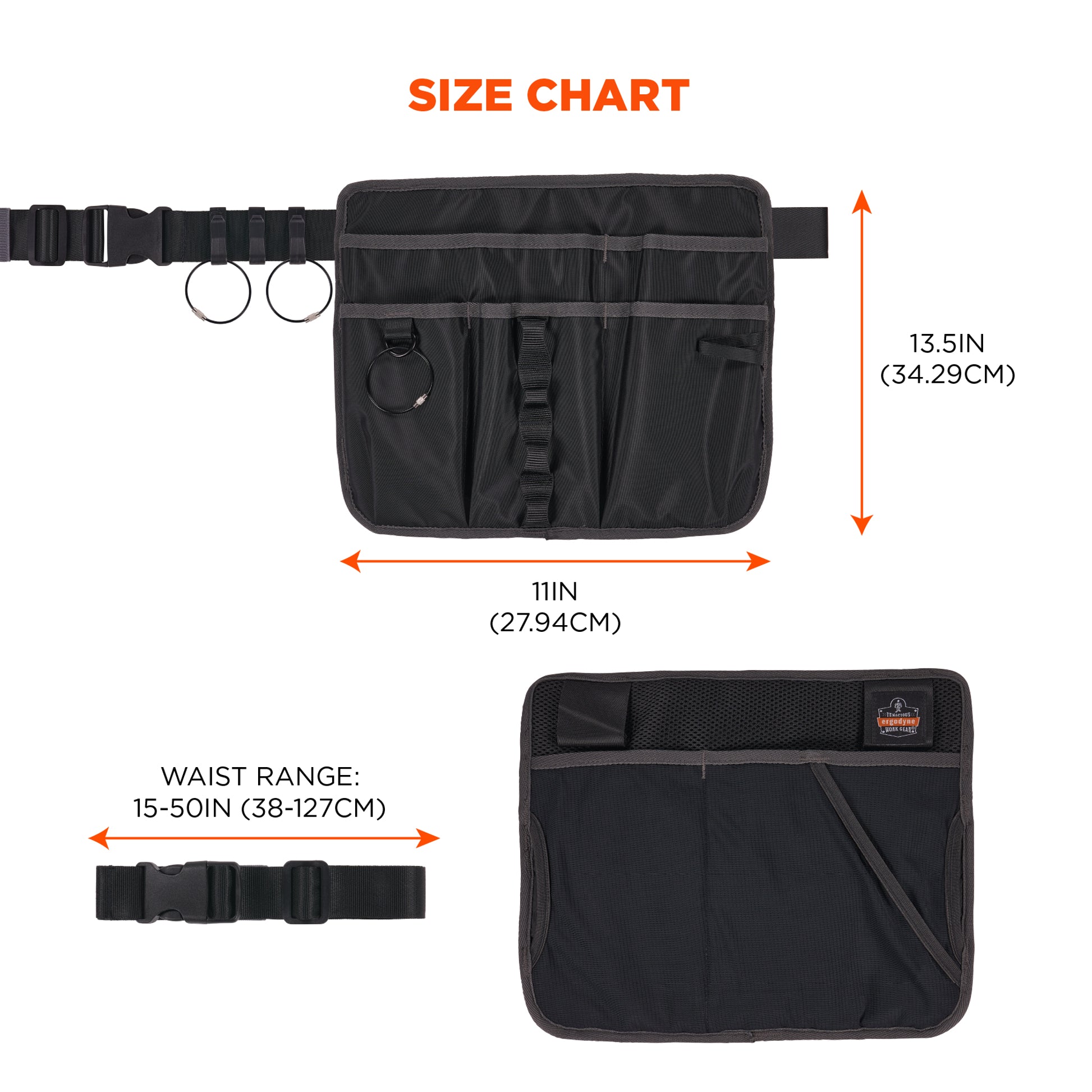 Ergodyne Arsenal 5715 Cleaning Apron Pouch with Pockets