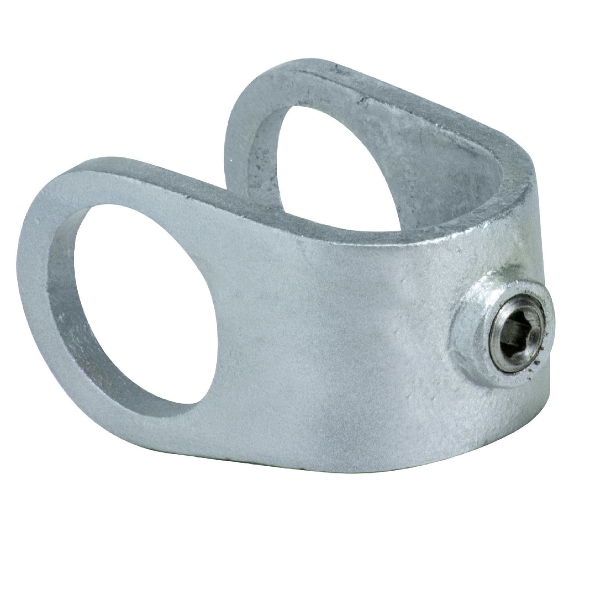Tie Down Zip Rail Pipe Fitting, Clamp-On Crossover - 13719