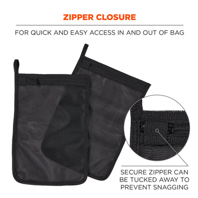 Ergodyne Arsenal 5718 Zippered Mesh Wash Bag (10-Pack)