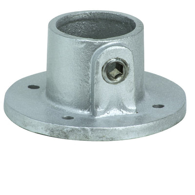 Tie Down Zip Rail Pipe Fitting, Base Flange - 13721