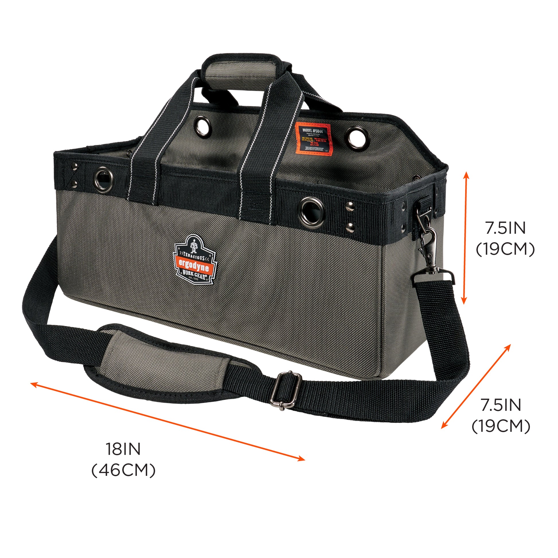 Ergodyne Arsenal 5844 Bucket Truck Tool Bag with Tool Tethering Attachment Points - L