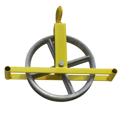 Tie Down 12 in. Aluminum Hoisting Wheel with Hook, Pack of 1 - 13801