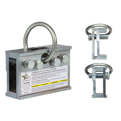 Tie Down Standing Seam Roof Anchor, Reusable Non-Penetrating, 1 Pack - 13864