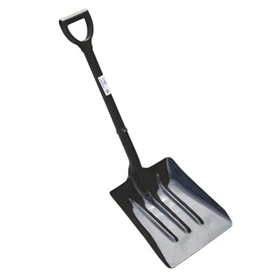 Tie Down Steel Coal Scoop with Fiberglass D-Handle, 36.5 in. - 13870