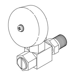 Air Systems Pneumatic Low Pressure Alarm Bell AC-PA25B