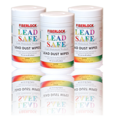 Fiberlock LeadSafe Wipes - TSP Wipes - 90 Wipes (1/Canister) - 5498-90C