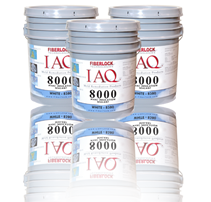 Fiberlock IAQ 8000 - HVAC Insulation Sealer - White - 5G - 8380-5