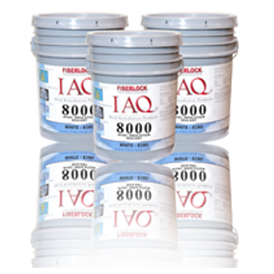 Fiberlock IAQ 8000 - HVAC Insulation Sealer - White - 5G - 8380-5