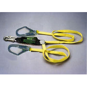 Miller 6 ft. Double Leg Lanyard w/1 Locking Snap Hook and 2 Locking Rebar Hooks- 8798R-Z7/6FTYL
