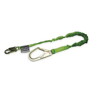 Miller Manyard II 6-ft Lanyard w/1 Locking Snap Hook & 1 Locking Rebar Hook - 219M-Z7/6FTGN
