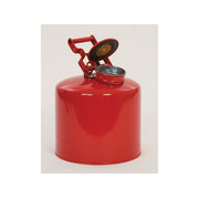 Eagle Disposal Can Safety Can - Galvanized Steel - 5 Gallon - Flame Arrester - Red - 1425