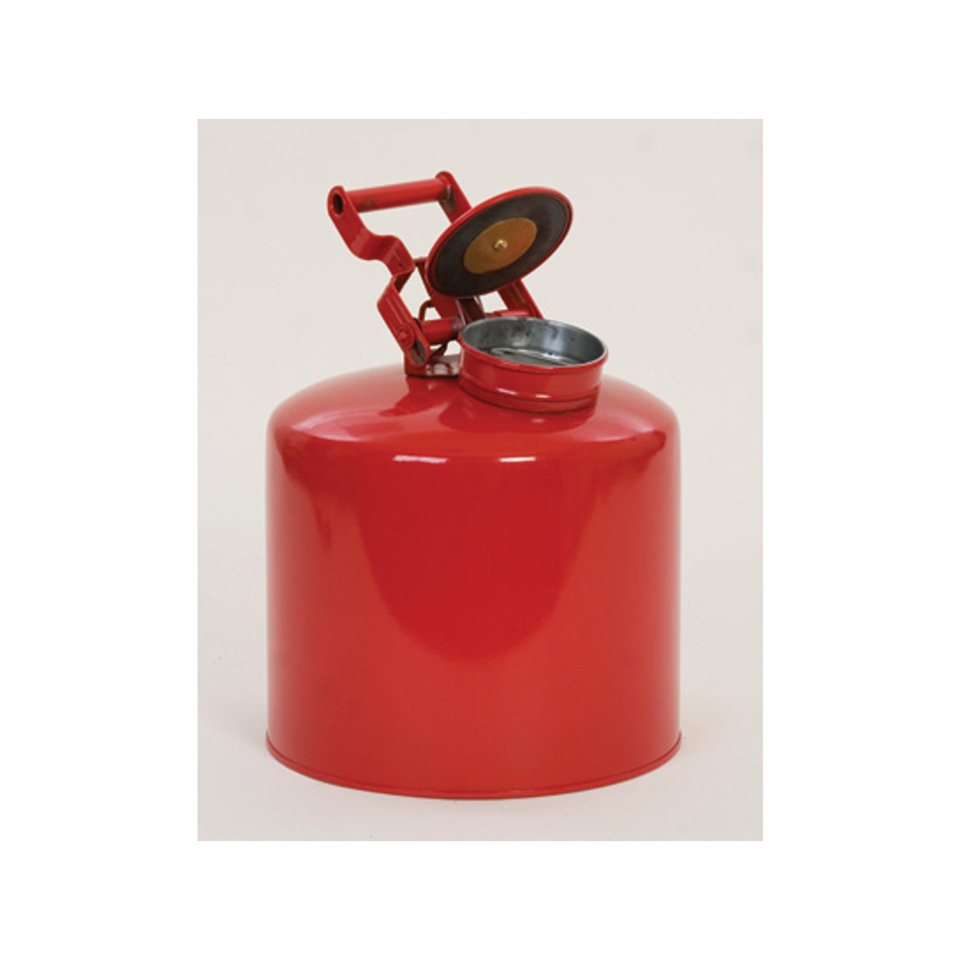 Eagle Disposal Can Safety Can - Galvanized Steel - 5 Gallon - Flame Arrester - Red - 1425