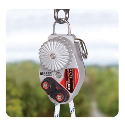 Miller SafEscape Elite Rescue/Descent Device Crane Rescue Kit [50FT - 650FT] SECRKT/