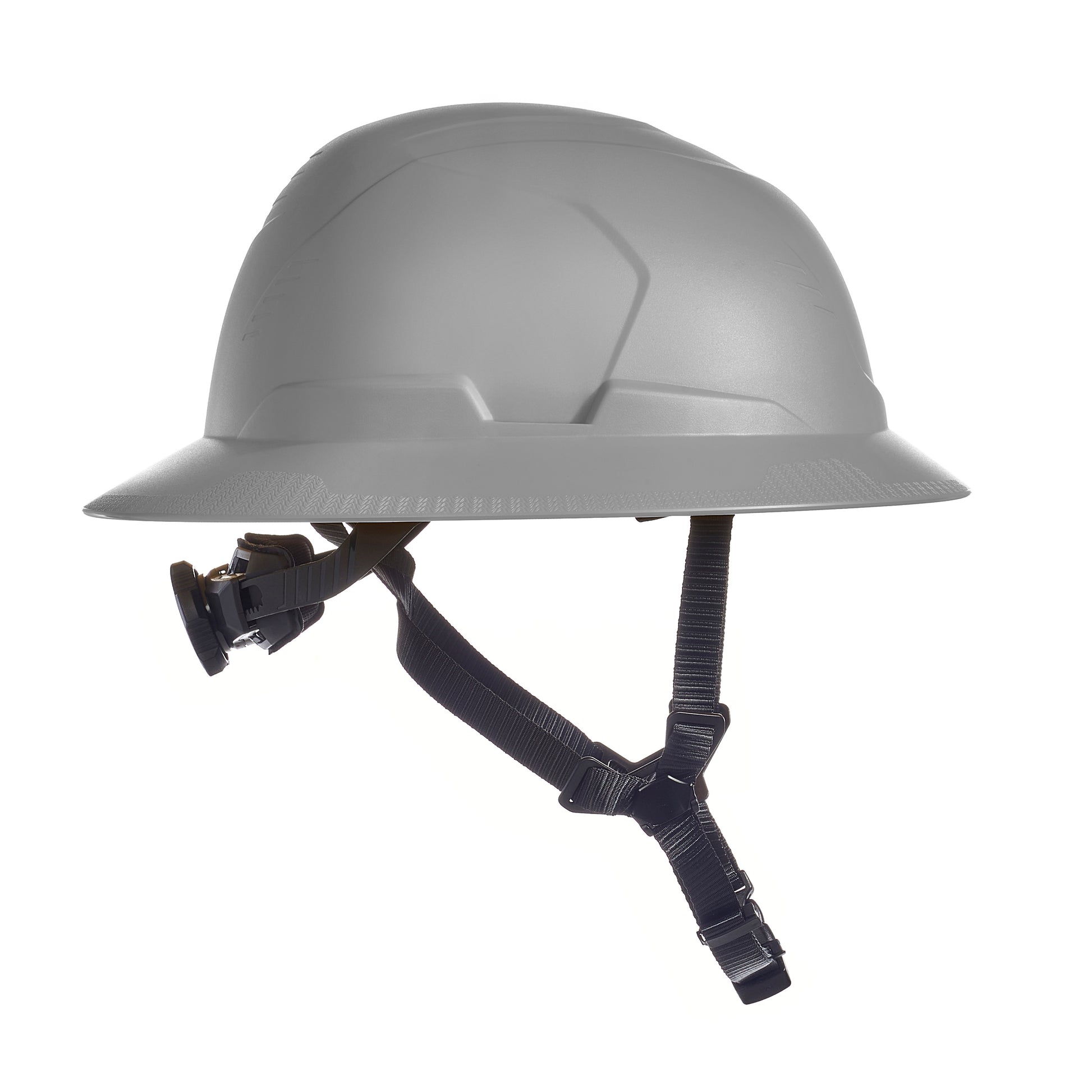 MSA V-Gard H2 Full Brim - Type II Class E Safety Helmet - Non-Vented - Gray - 10250597