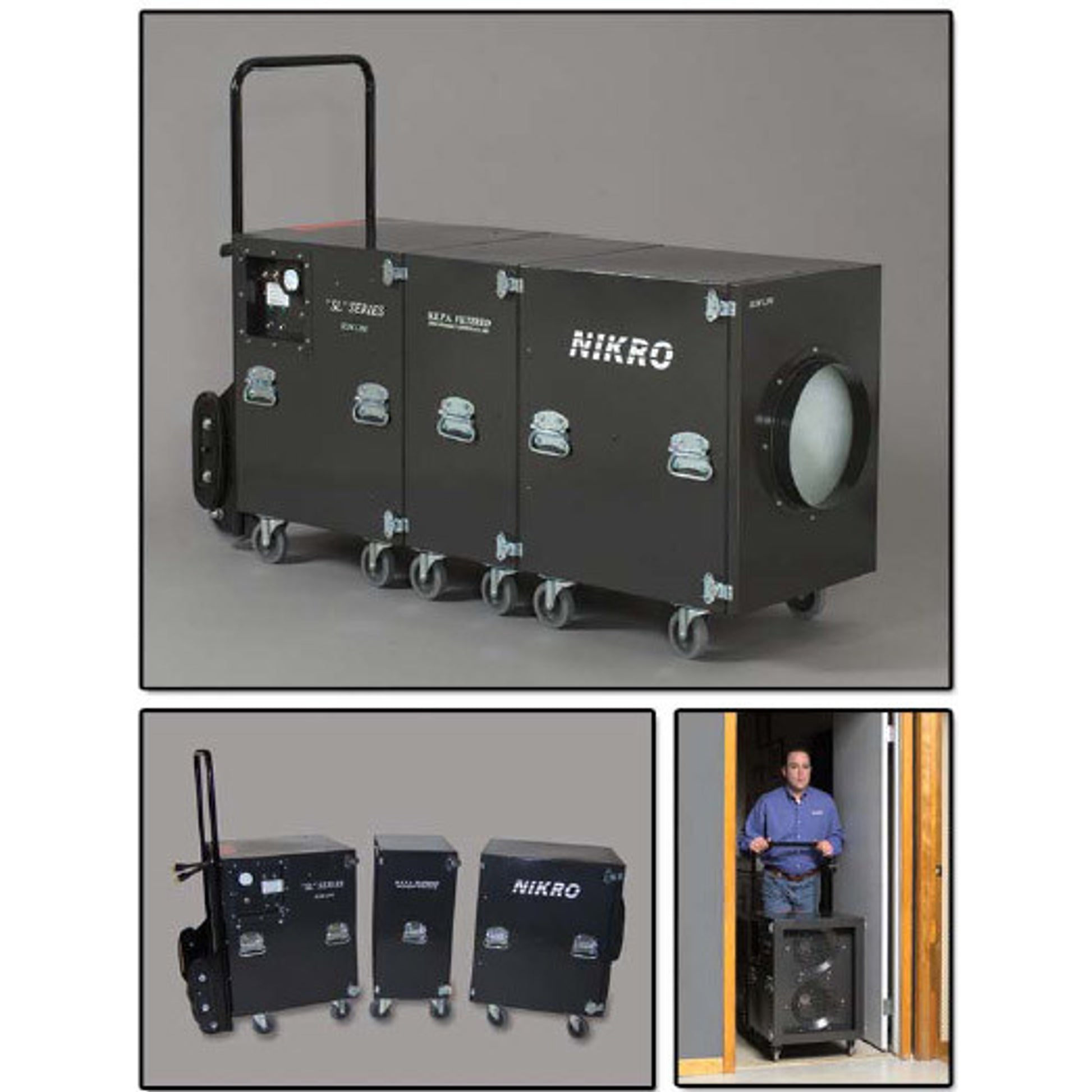 Nikro SL4000 Air Duct Cleaning System (Dual Motor)