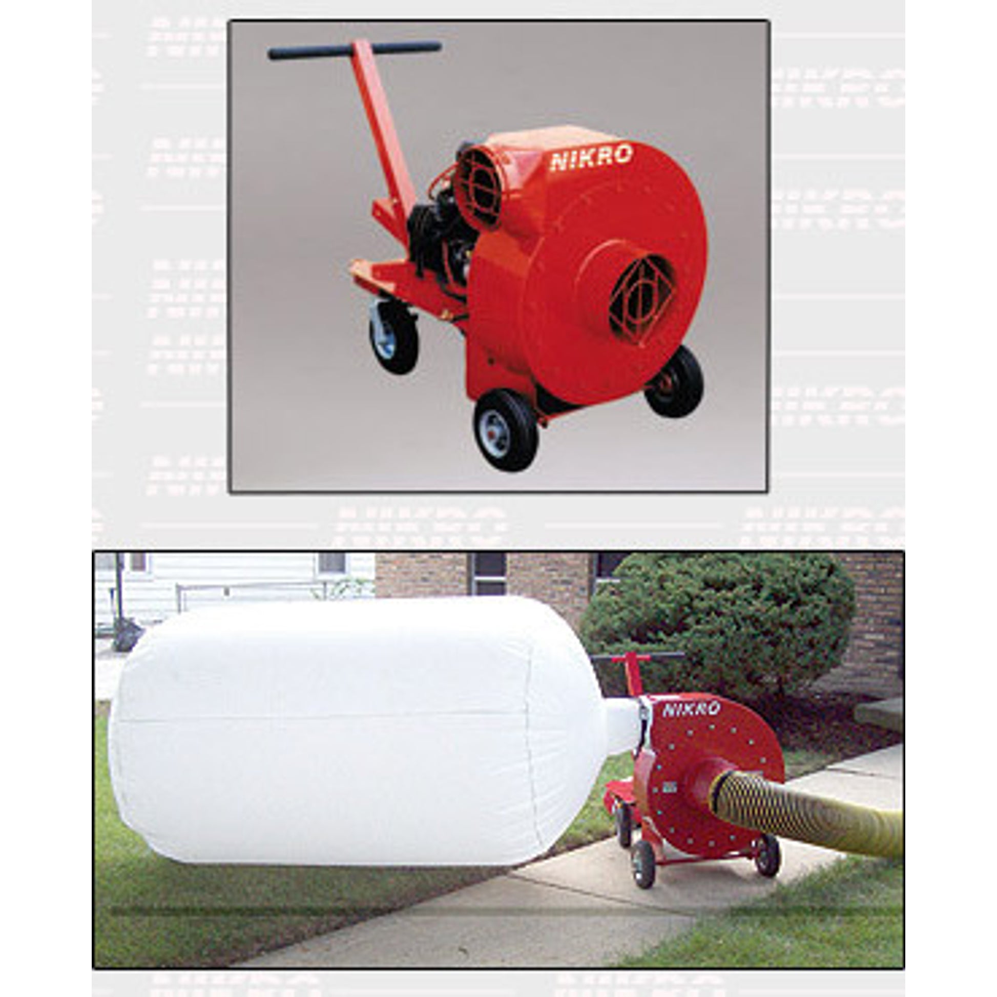 Nikro HP20GAS - Portable Gas Powered Air Duct Cleaning System (20 HP)