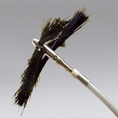 Nikro 15' Rotary Brush Cable System w/Button Lock Brushes - 862045