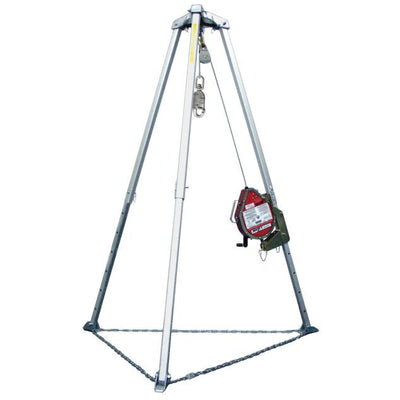 Miller Complete Confined Space Entry and Rescue Systems w/7 ft. Tripod - 50ft-130ft