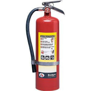 Badger Extra 10 lb ABC Fire Extinguisher w/ Wall Hook