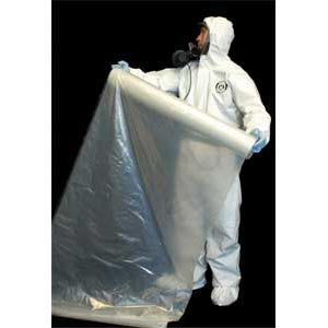 6 Mil 20'x100' Fire Rated Plastic Poly Sheeting & Construction Film
