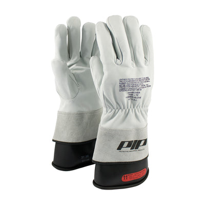 PIP Top Grain Goatskin Leather Protector for Novax Gloves - Gauntlet Cuff - Natural - 1/PR - 148-2000