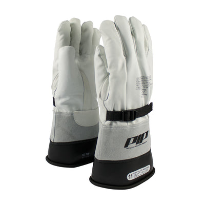 PIP Top Grain Goatskin Leather Protector for Novax Gloves - Gauntlet Cuff - Natural - 1/PR - 148-5000