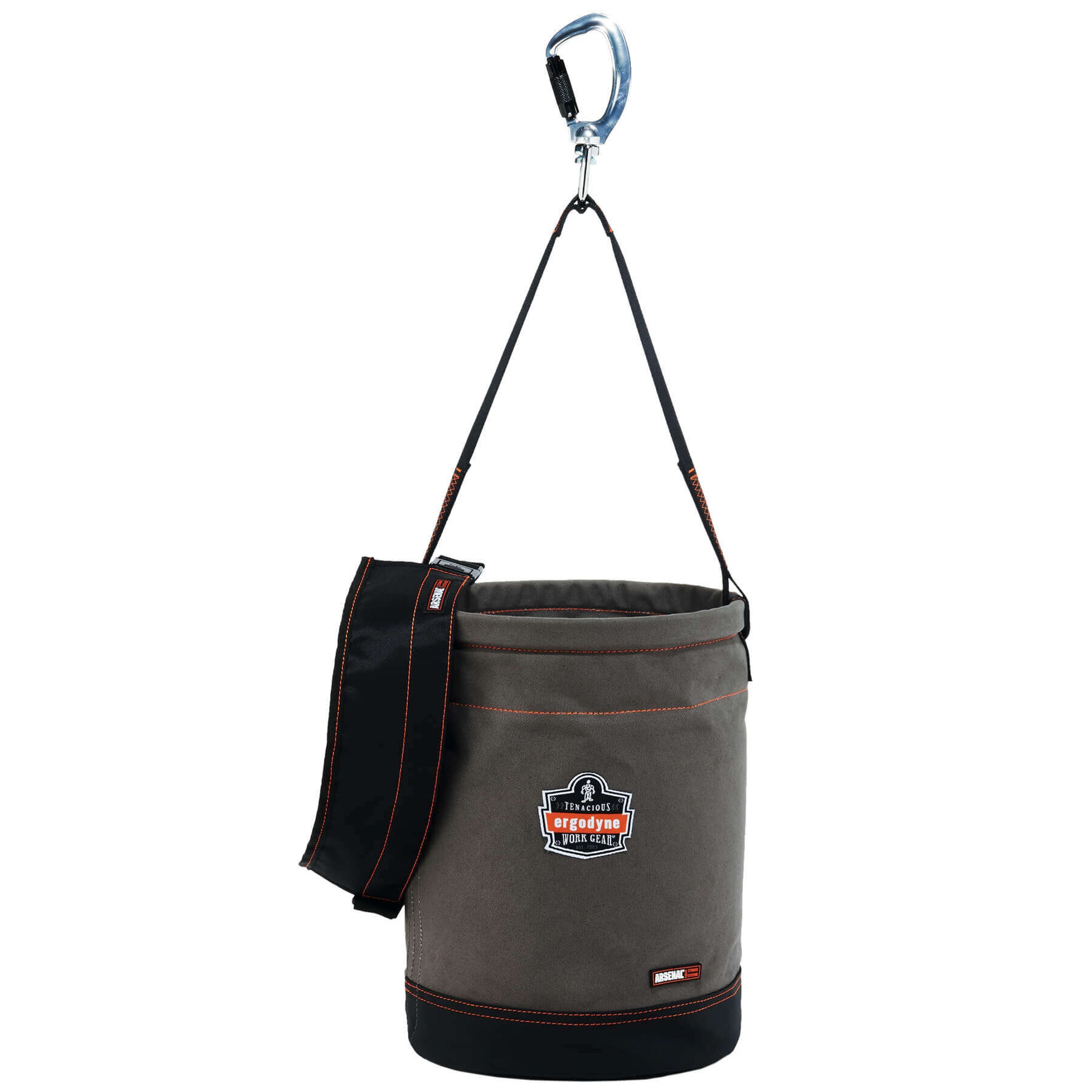 Ergodyne Arsenal 5940T Swiveling Carabiner Canvas Hoist Bucket and Top