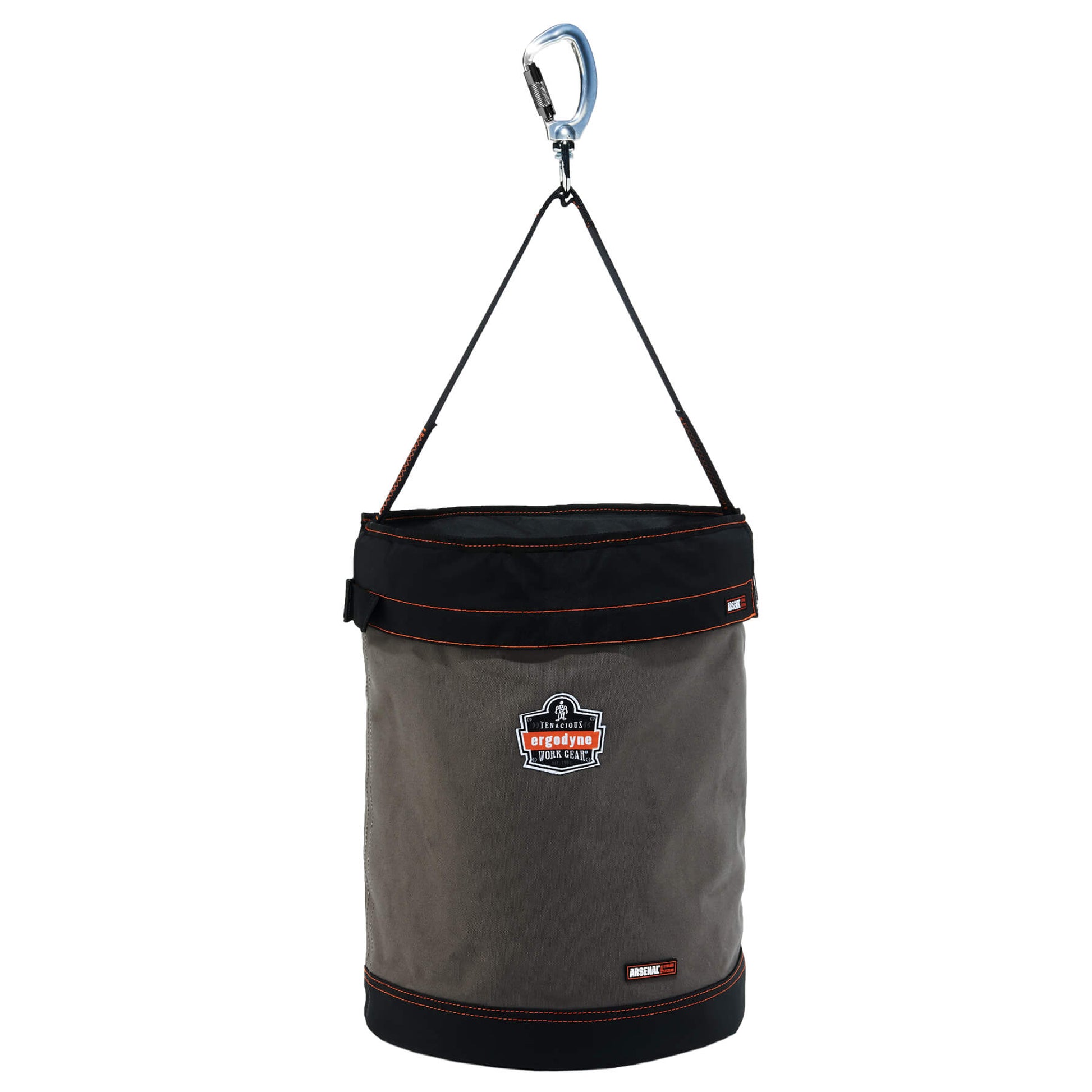Ergodyne Arsenal 5945T XL Swiveling Carabiner Canvas Hoist Bucket and Top