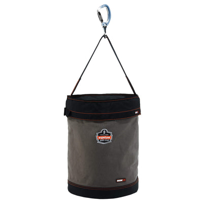 Ergodyne Arsenal 5945T XL Swiveling Carabiner Canvas Hoist Bucket and Top