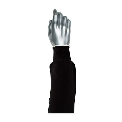Kut Gard Single-Ply Pritex Blended Blousy Sleeve w/Antimicrobial Fibers - Narrow Width - Black - 144/EA - 15-2BKS