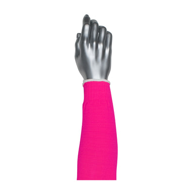Kut Gard Single-Ply Pritex Blended Blousy Sleeve w/Antimicrobial Fibers - Narrow Width - Neon Pink - 144/EA - 15-2NPS