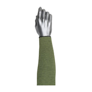 Kut Gard Single-Ply ACP / DuPont Kevlar Pritex Blended Sleeve  w/Antimicrobial Fibers & Smart-Fit - Green - 12/EA - 330-PIP15-21KVBK18