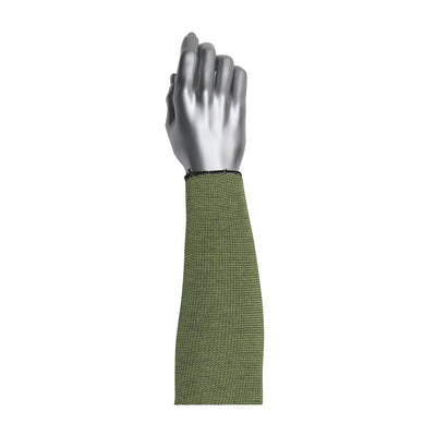 Kut Gard Single-Ply ACP / DuPont Kevlar Pritex Blended Sleeve w/Antimicrobial Fibers & Smart-Fit - Green - 12/EA - 330-PIP15-21KVBK18