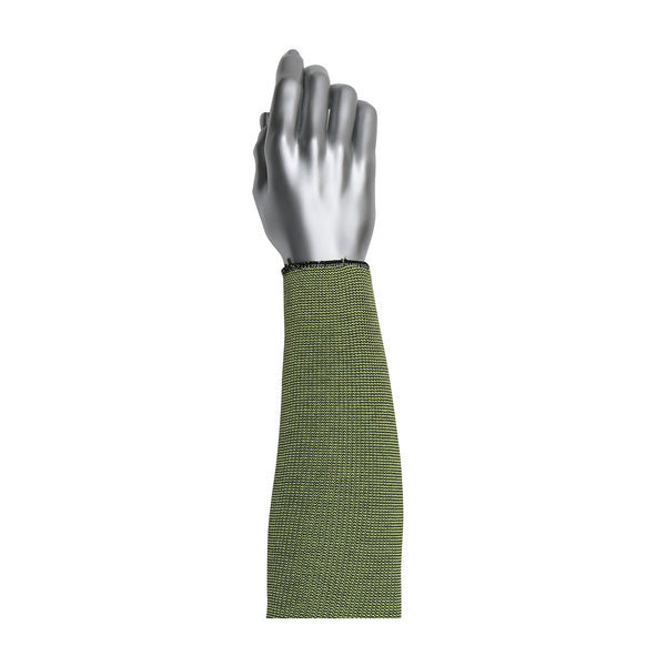 Kut Gard Single-Ply ACP / DuPont Kevlar Pritex Blended Sleeve w/Antimicrobial Fibers & Smart-Fit - Green - 12/EA - 330-PIP15-21KVBK18
