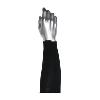 Kut Gard Single-Ply Pritex Blended Sleeve w/Antimicrobial Fibers & Smart-Fit - Black - 12/EA - 330-PIP15-21PRIBPS18